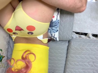 teenie POV - Pokemon broad gets spunk shower - SpringBlooms