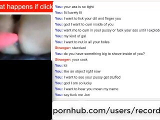 Omegle - 44 year old MILF Jo from the UK