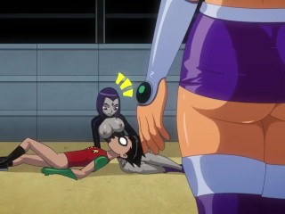 Teen Titans porn animated