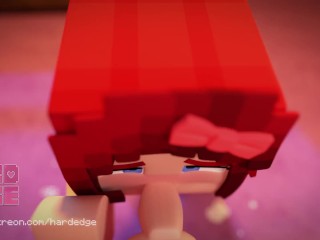 Minecraft Porn Scarlett Blowjob Animation (by HardEdges)