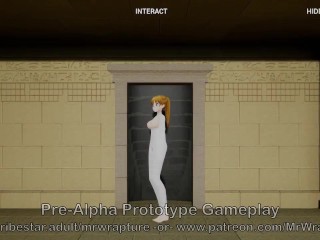 Pre-Alpha Prototype Gameplay - Mummified BDSM Game