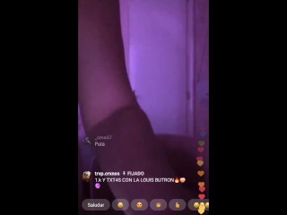 INSTAGRAM LIVE PORN PORNO DIRECTO INSTAGRAM TETONA BUSTY  SHOWS EVERYTHING