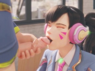 D.Va Pranked Overwatch (Animation W/Sound)